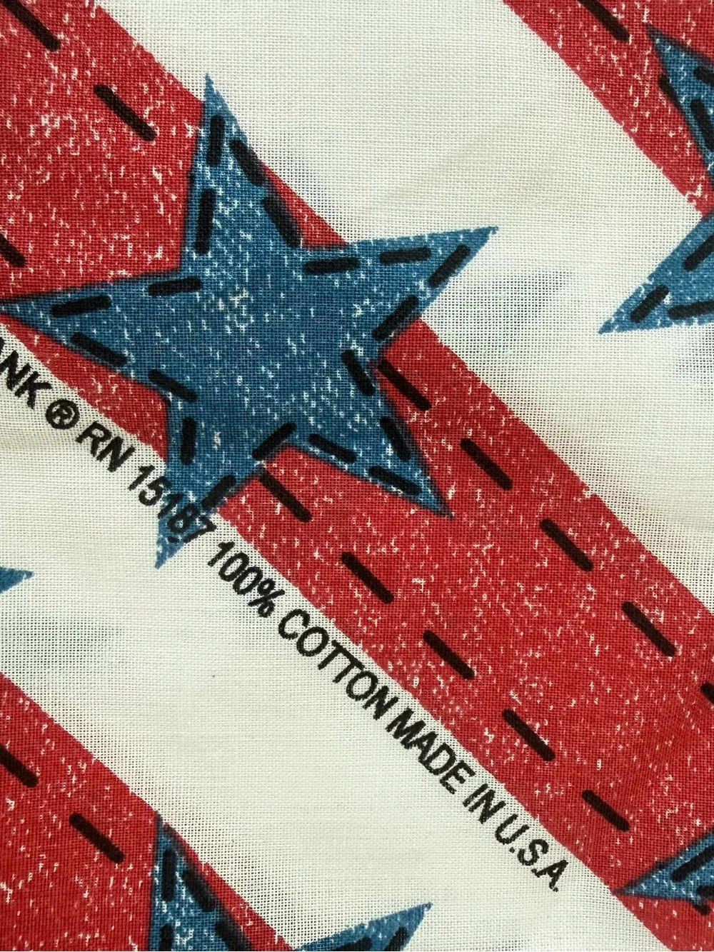 American Bandana / American Deinm USA Flag Bandanna NWOT 12 total